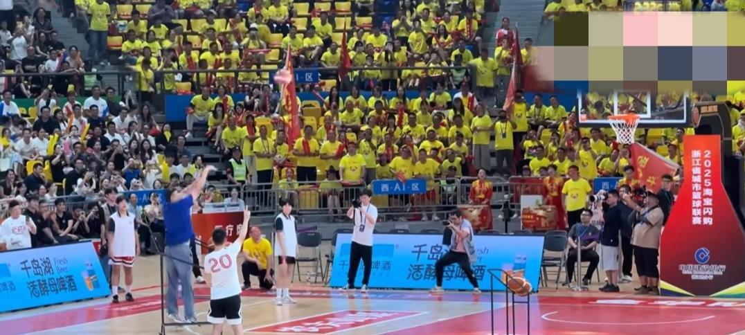 浙BA, 轻球员上了, 现场秀起了